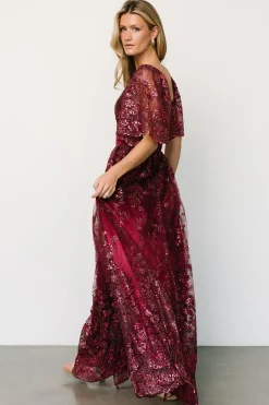Baltic Born Genevieve Glitter Maxi Dress |
