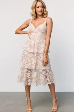 Baltic Born Giavanna Tiered Midi Dress |