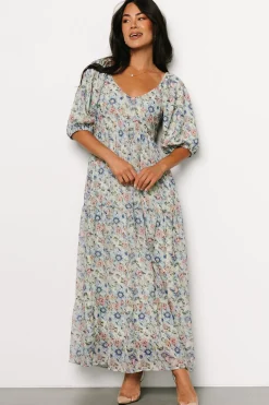 Baltic Born Ginny Maxi Dress | Light Green Floral