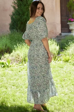 Baltic Born Ginny Maxi Dress | Light Green Floral