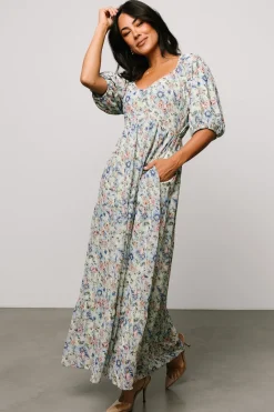 Baltic Born Ginny Maxi Dress | Light Green Floral