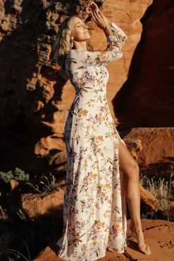 Baltic Born Giselle Maxi Dress | Blush Multi Floral
