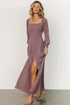 Baltic Born Giselle Maxi Dress | Vintage Plum