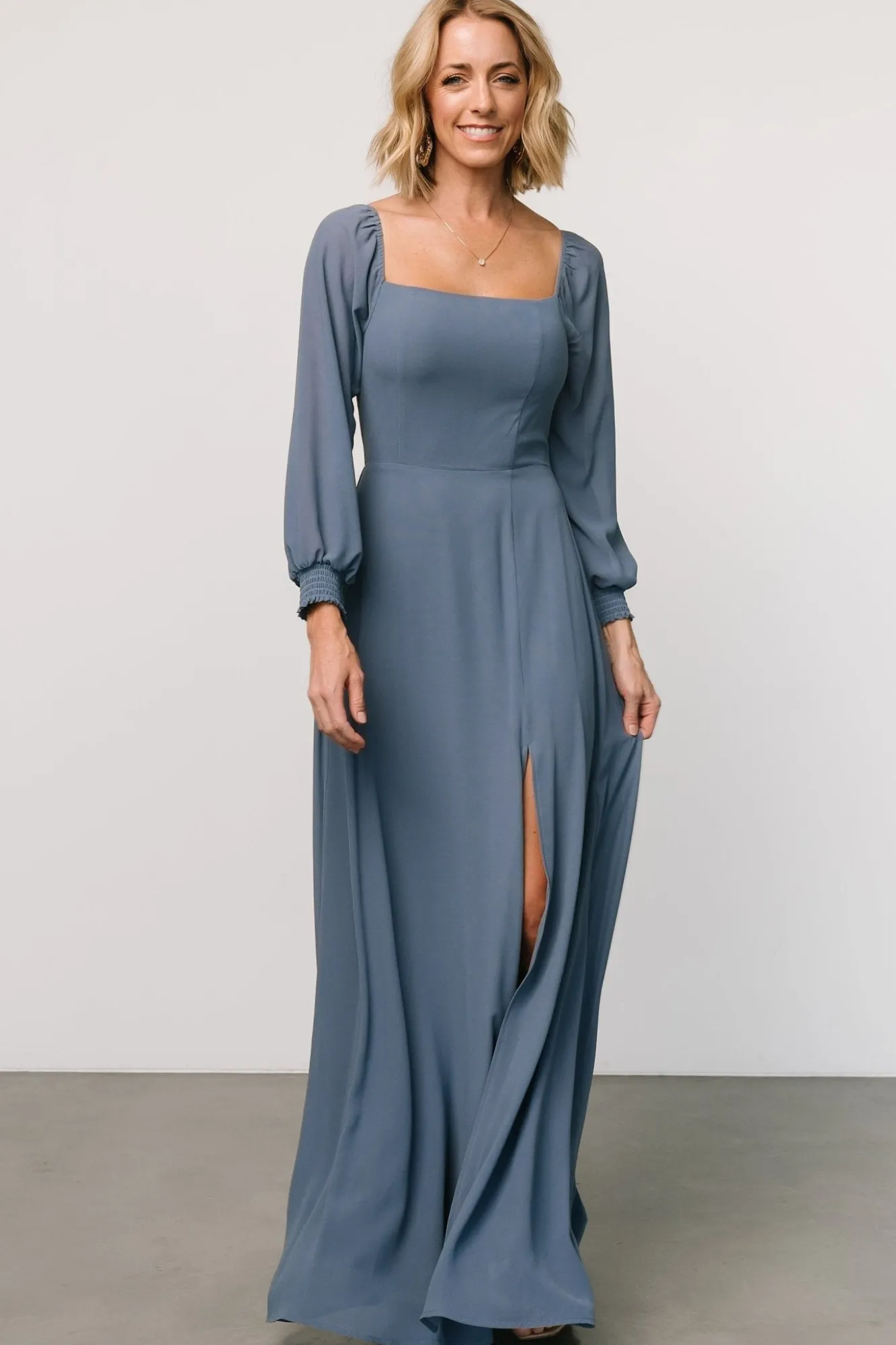 Baltic Born Giselle Maxi Dress | Whisper Blue