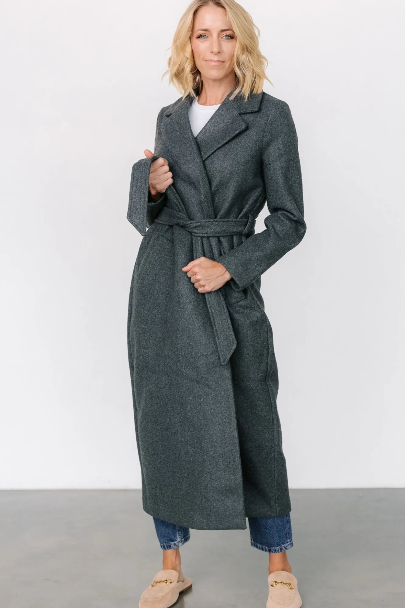 Baltic Born Glenwood Coat | Dark Gray