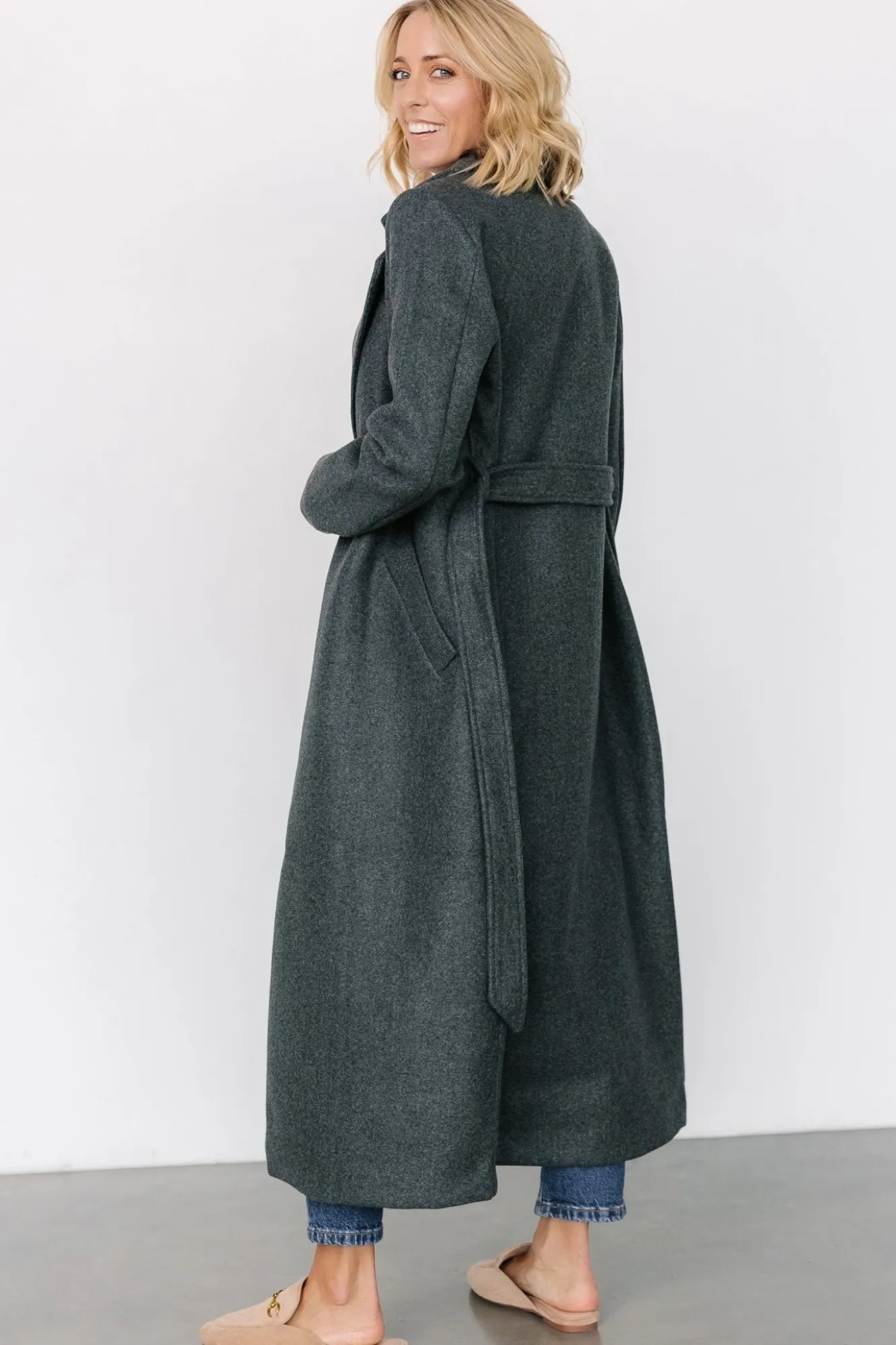 Baltic Born Glenwood Coat | Dark Gray