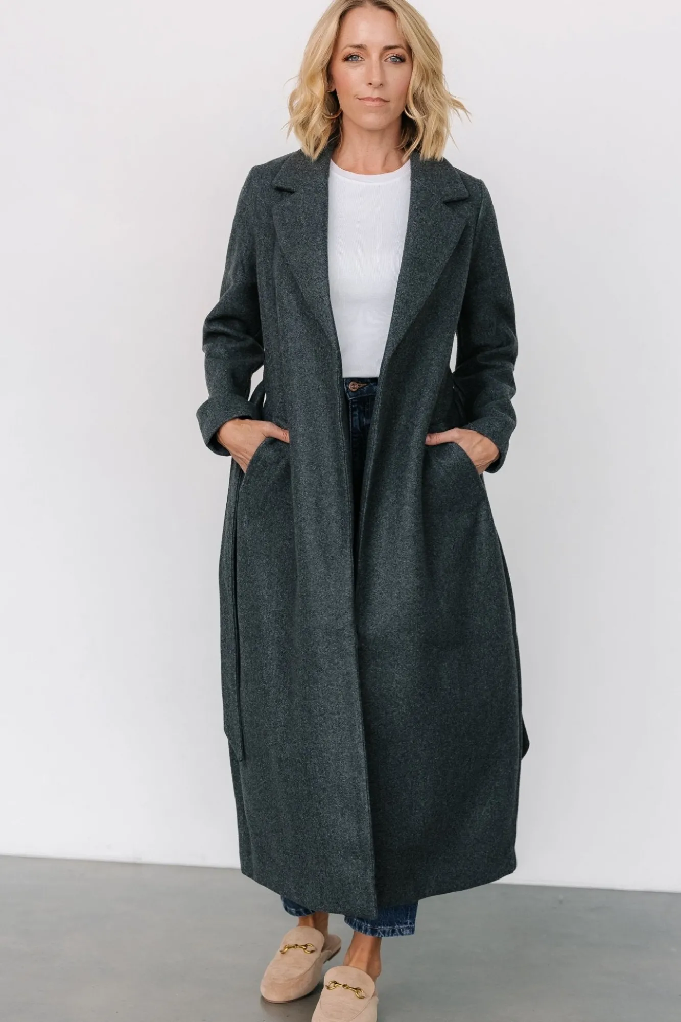 Baltic Born Glenwood Coat | Dark Gray