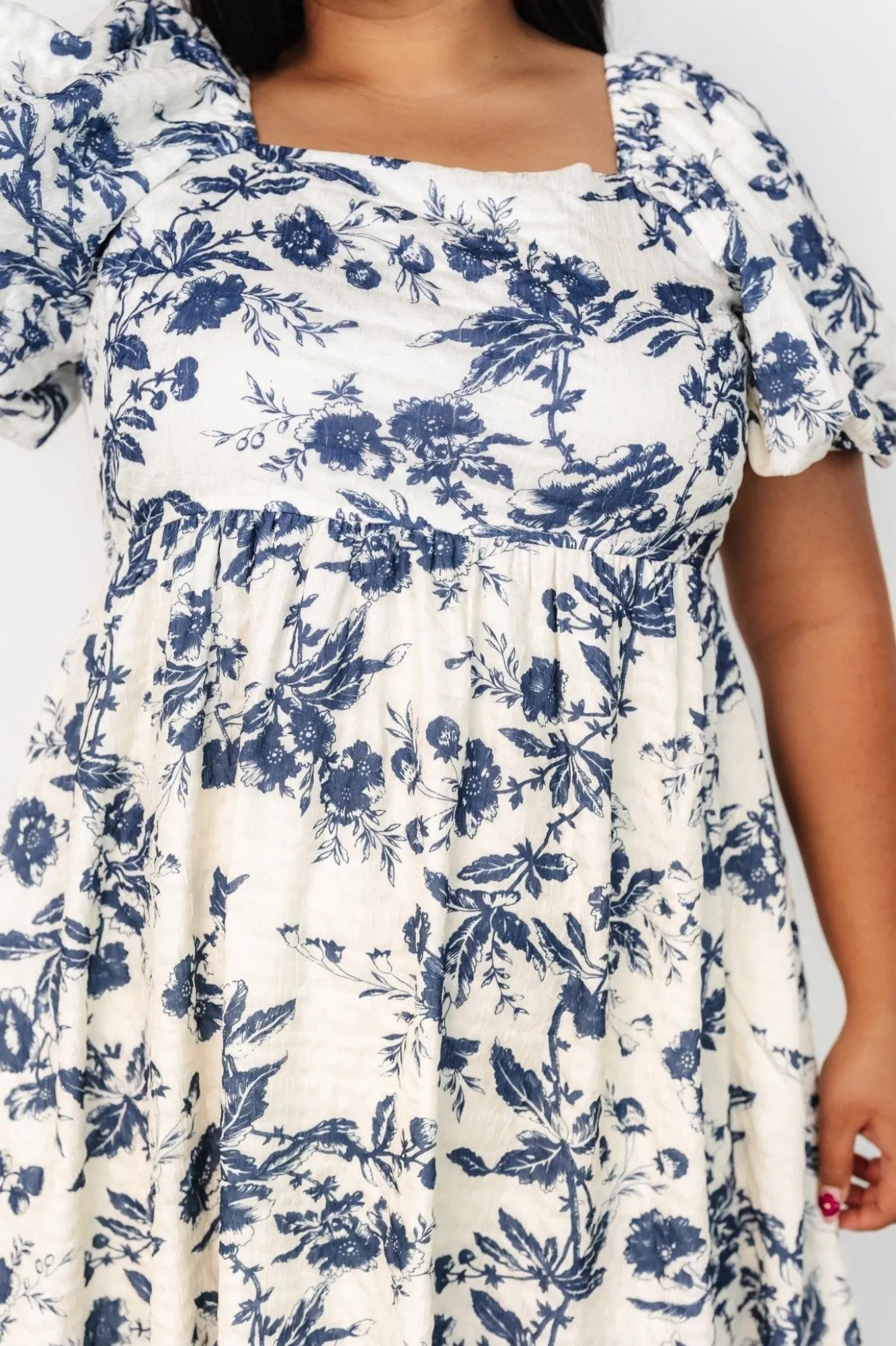 Baltic Born Graceland Maxi Dress | Cream + Navy Floral