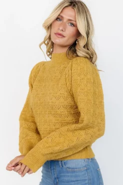 Baltic Born Grayson Sweater | Vintage Mustard