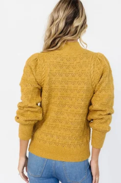 Baltic Born Grayson Sweater | Vintage Mustard