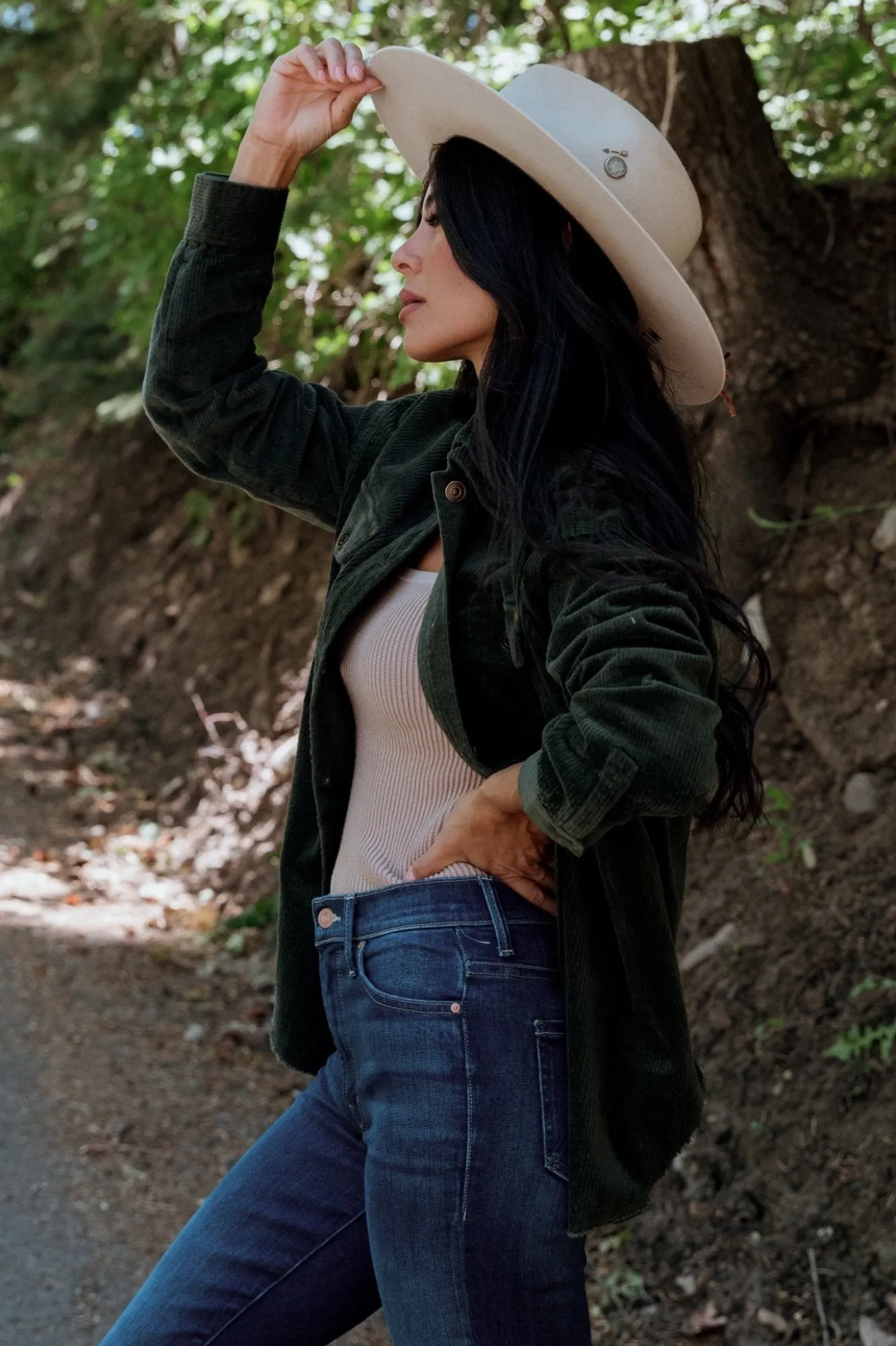 Baltic Born Greeley Corduroy Jacket | Deep Green