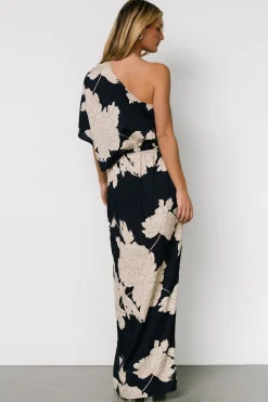 Baltic Born Halston Maxi Dress | Navy + Cream