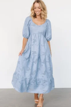 Baltic Born Hayward Dress | Dusty Blue