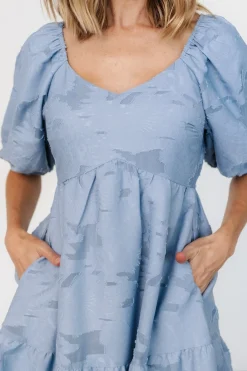 Baltic Born Hayward Dress | Dusty Blue