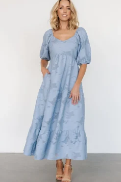 Baltic Born Hayward Dress | Dusty Blue