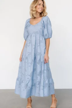 Baltic Born Hayward Dress | Dusty Blue