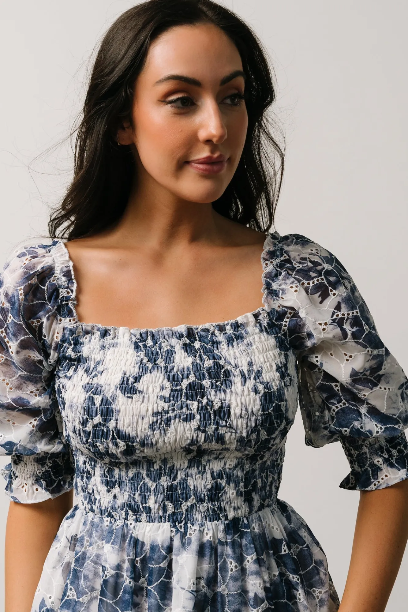 Baltic Born Hazel Eyelet Midi Dress |