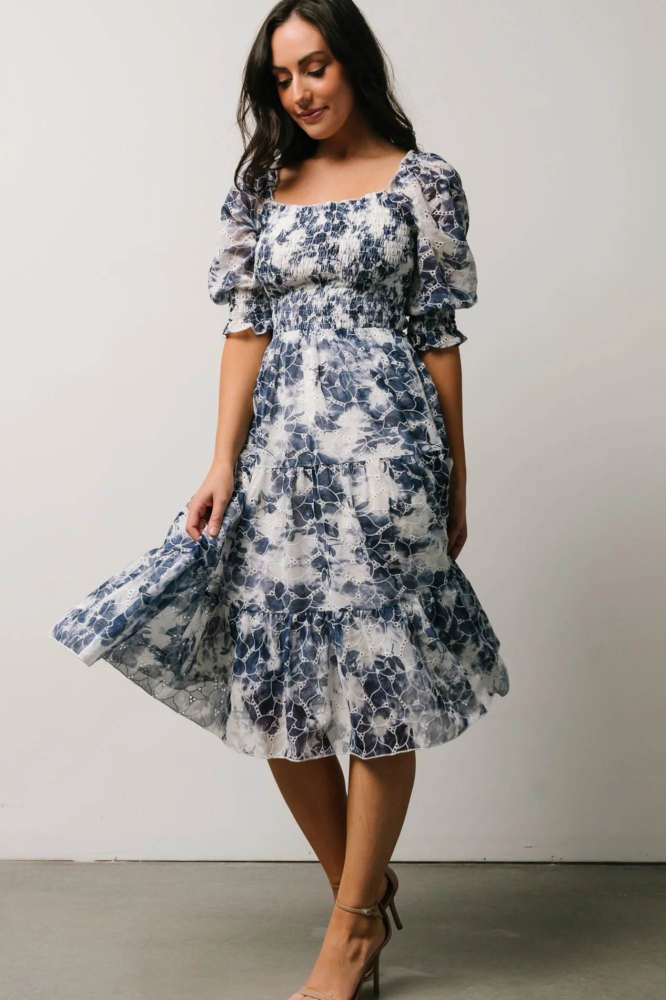 Baltic Born Hazel Eyelet Midi Dress |