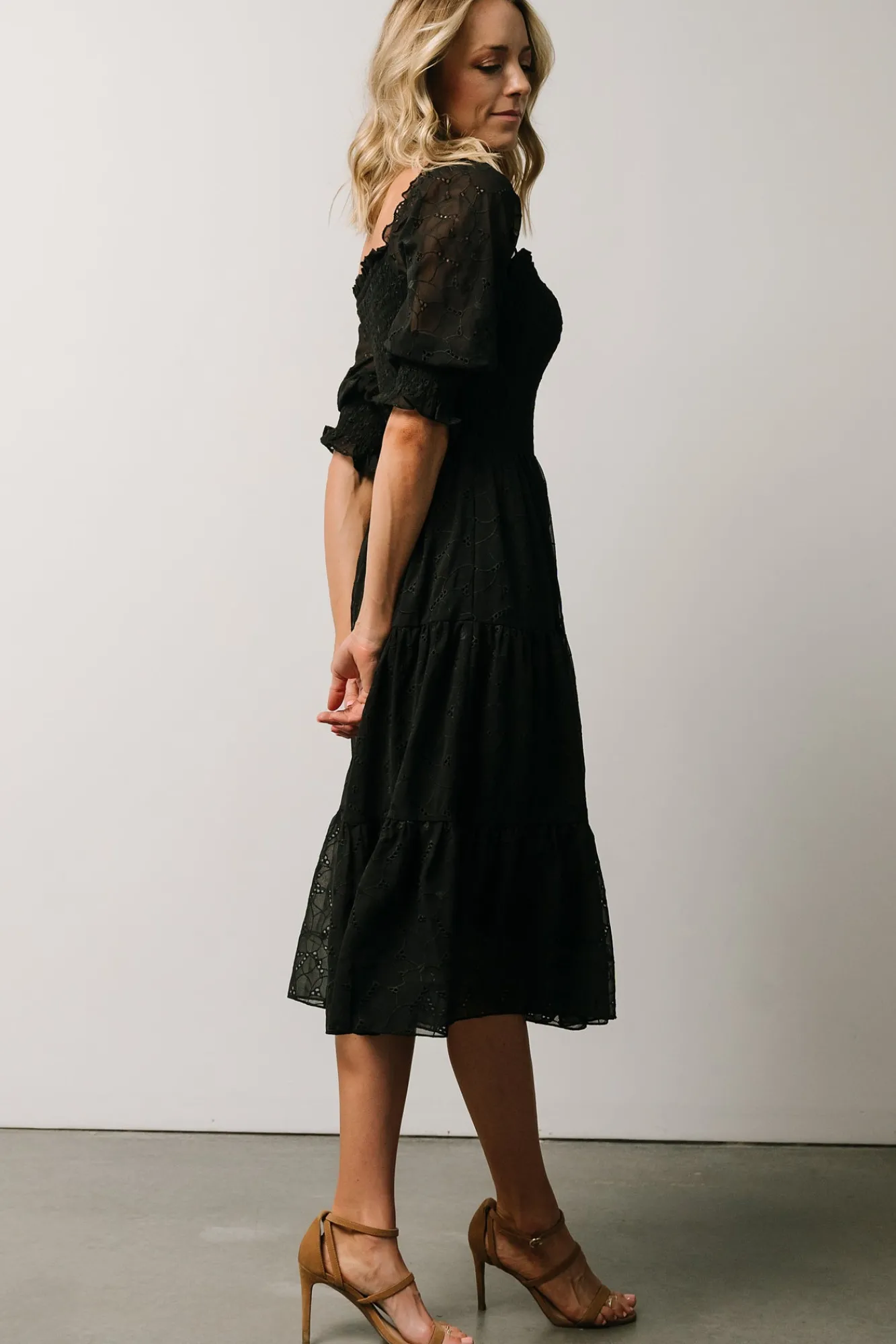 Baltic Born Hazel Eyelet Midi Dress |