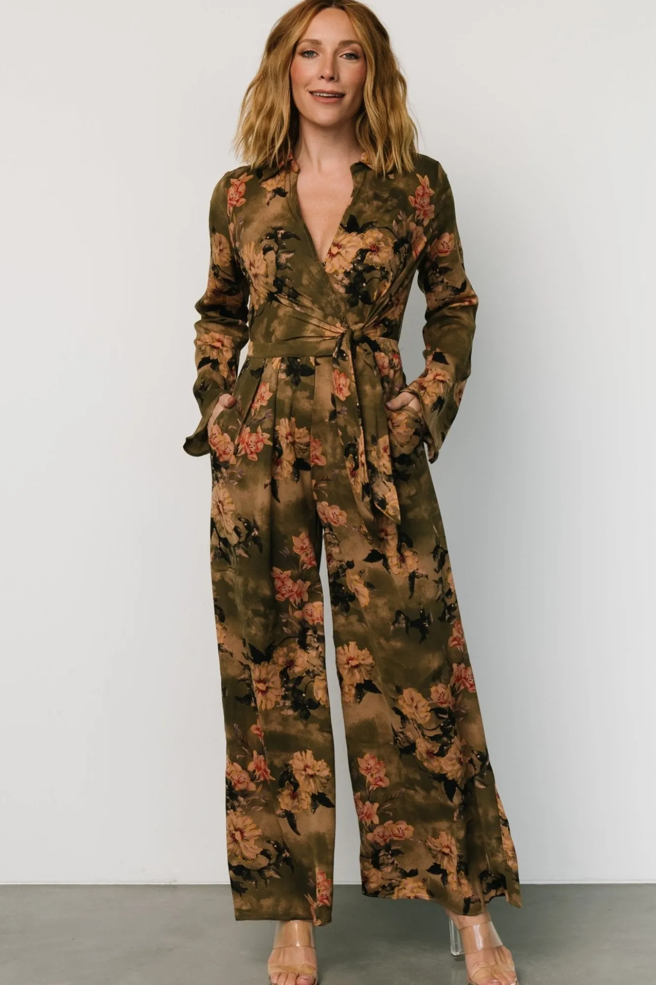 Baltic Born Henderson Jumpsuit | Olive Multi