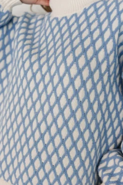 Baltic Born Hendrix Diamond Knit Sweater |