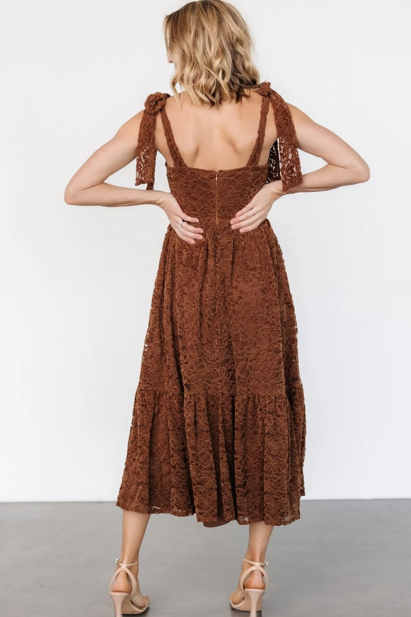 Baltic Born Hestia Lace Midi Dress |