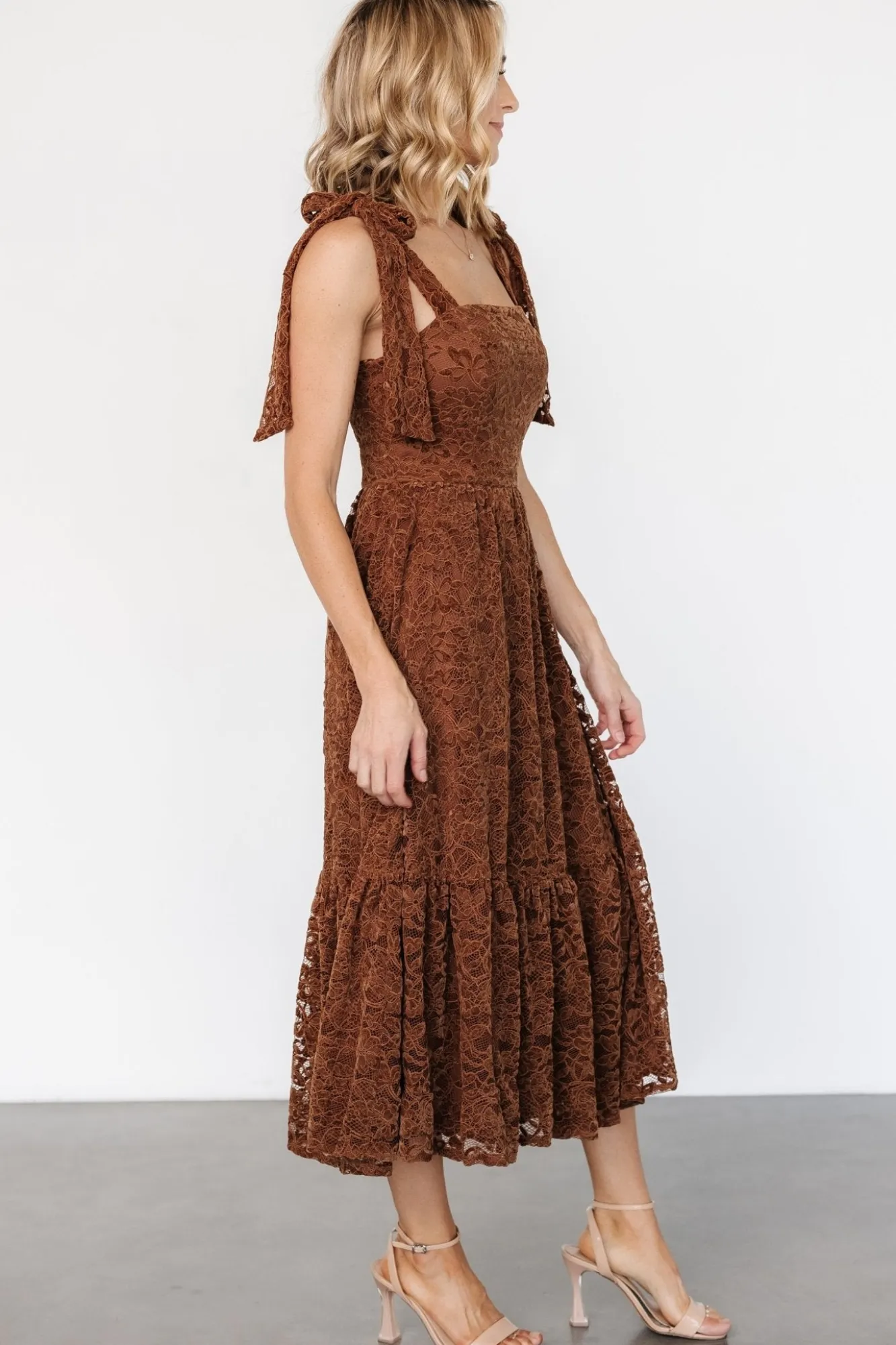 Baltic Born Hestia Lace Midi Dress |
