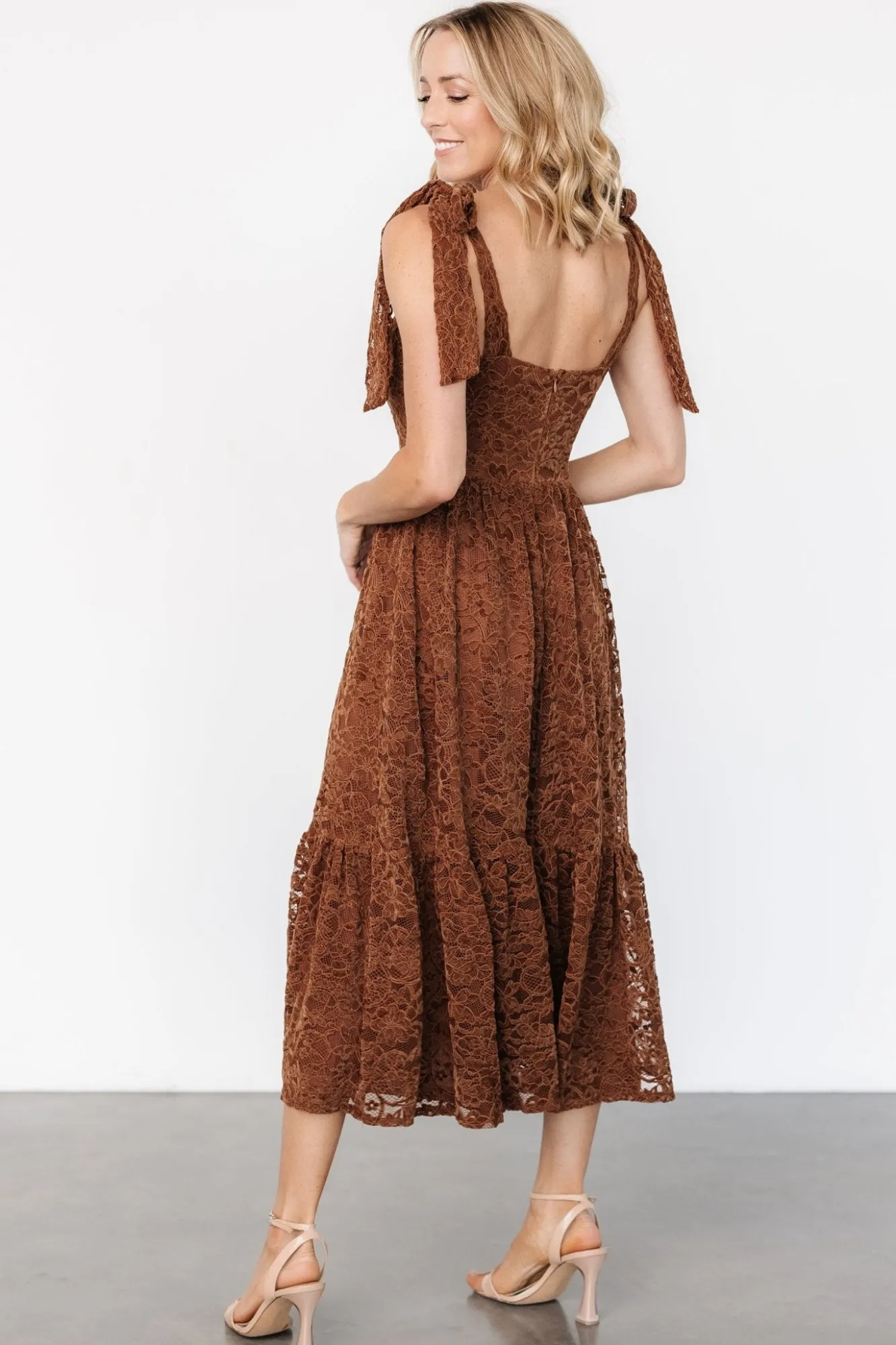Baltic Born Hestia Lace Midi Dress |