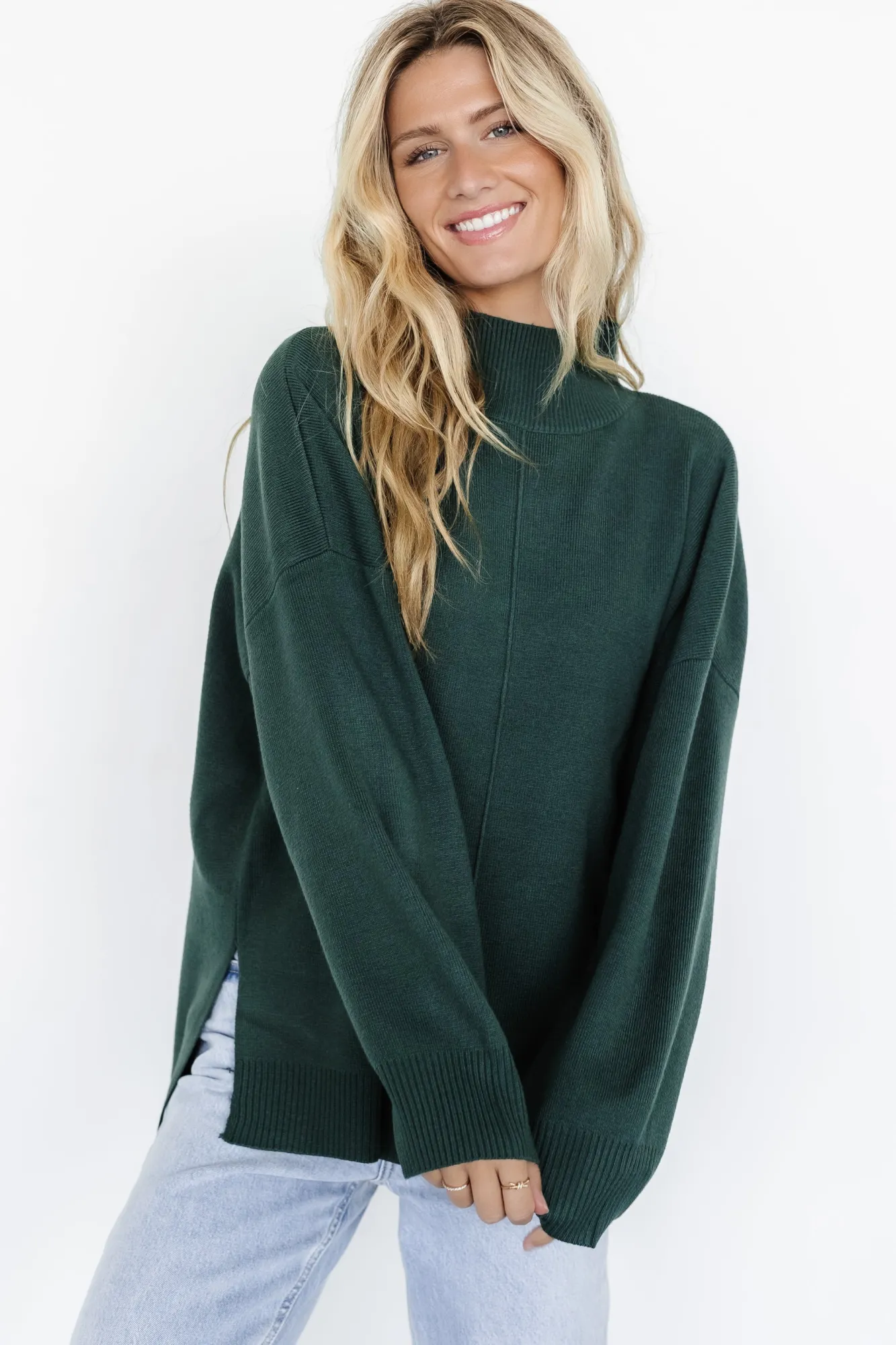 Baltic Born Hutch Sweater | Dark Green
