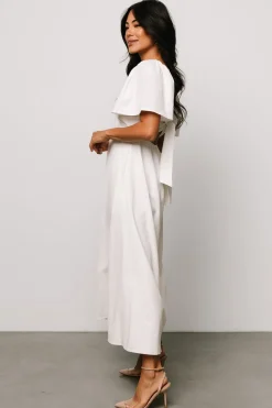 Baltic Born Indie Back Tie Dress | Off White