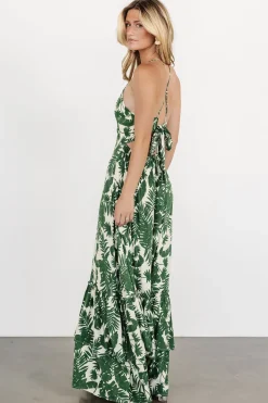 Baltic Born Indio Maxi Dress | Green Print