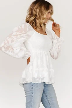 Baltic Born Ines Smocked Top |