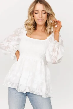 Baltic Born Ines Smocked Top |