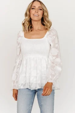 Baltic Born Ines Smocked Top |