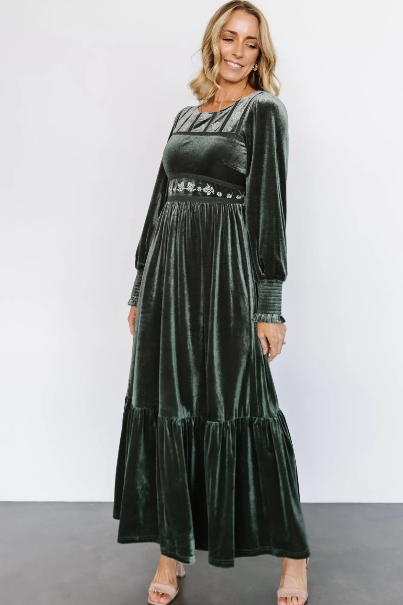 Baltic Born Ingrid Velvet Maxi Dress |