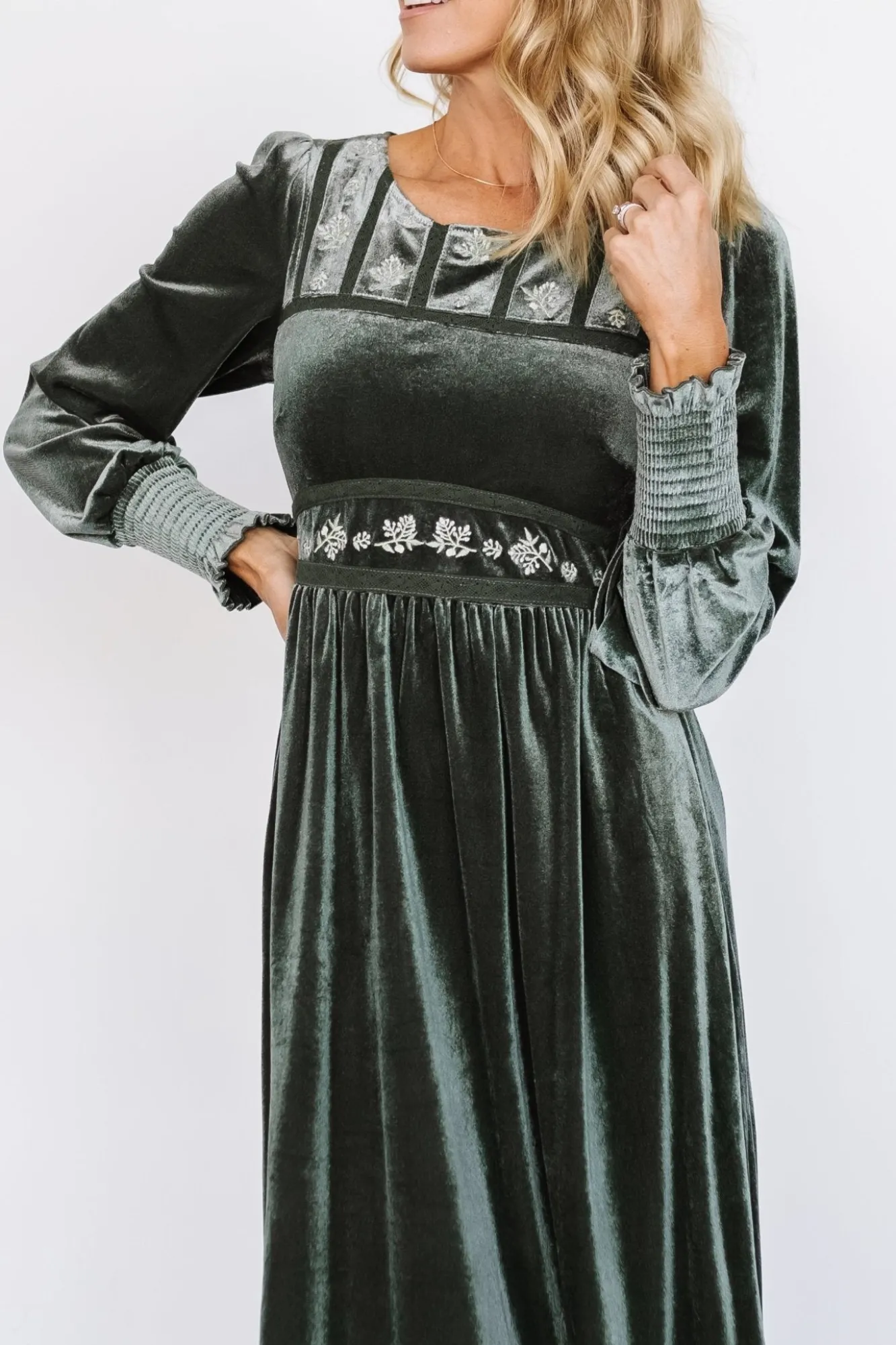 Baltic Born Ingrid Velvet Maxi Dress |