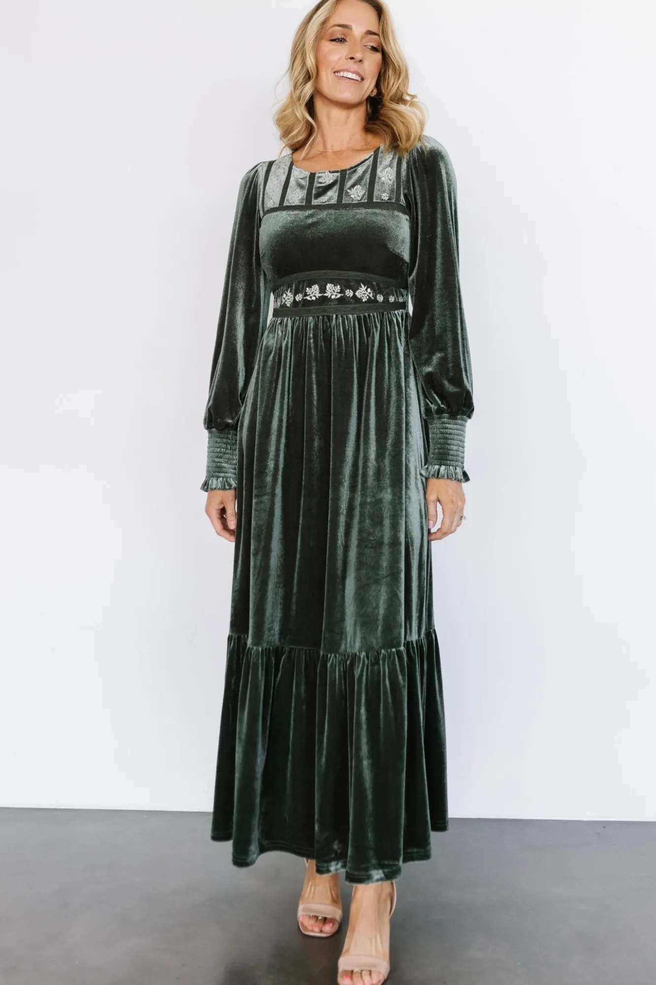 Baltic Born Ingrid Velvet Maxi Dress |