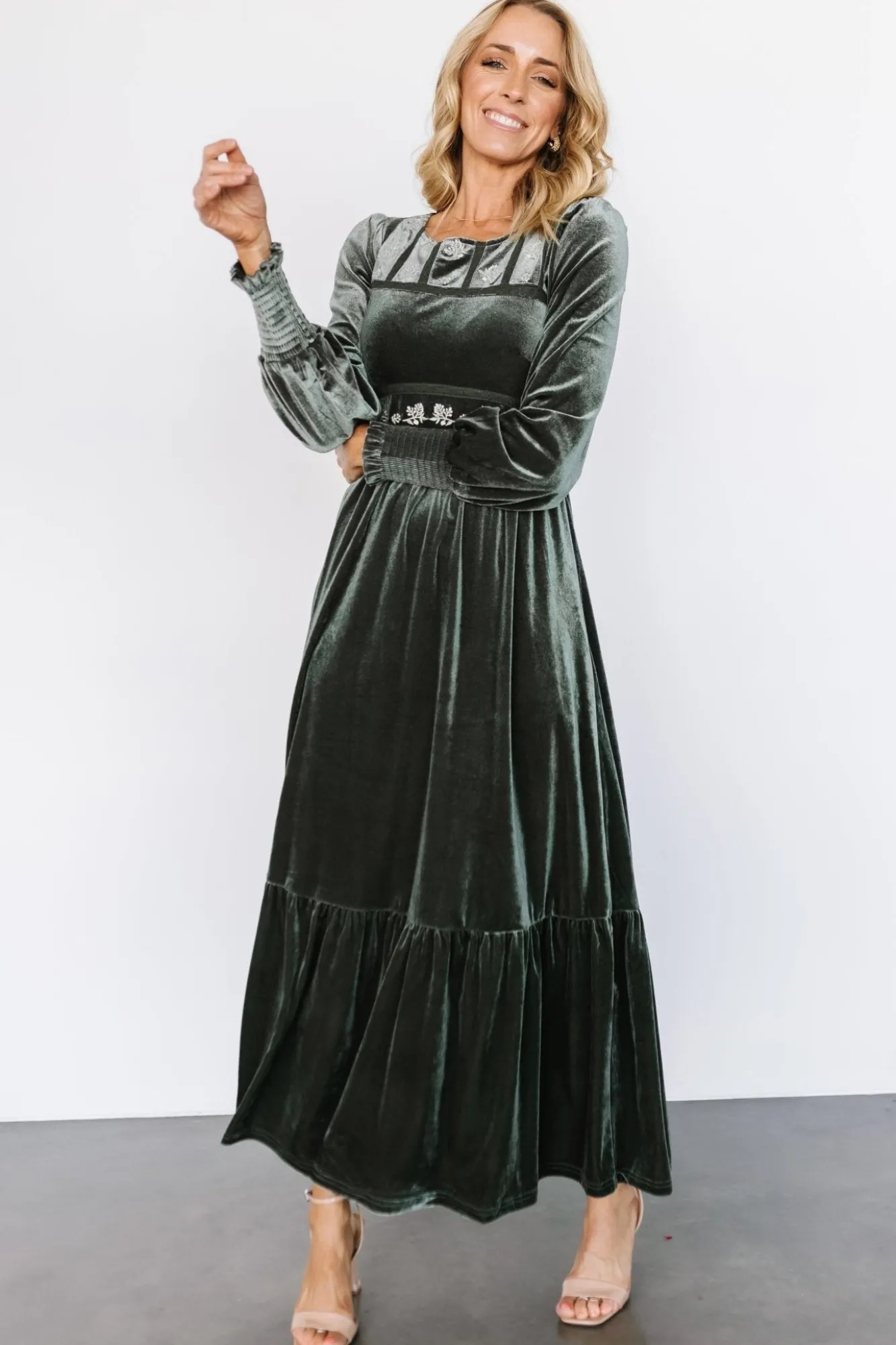 Baltic Born Ingrid Velvet Maxi Dress |
