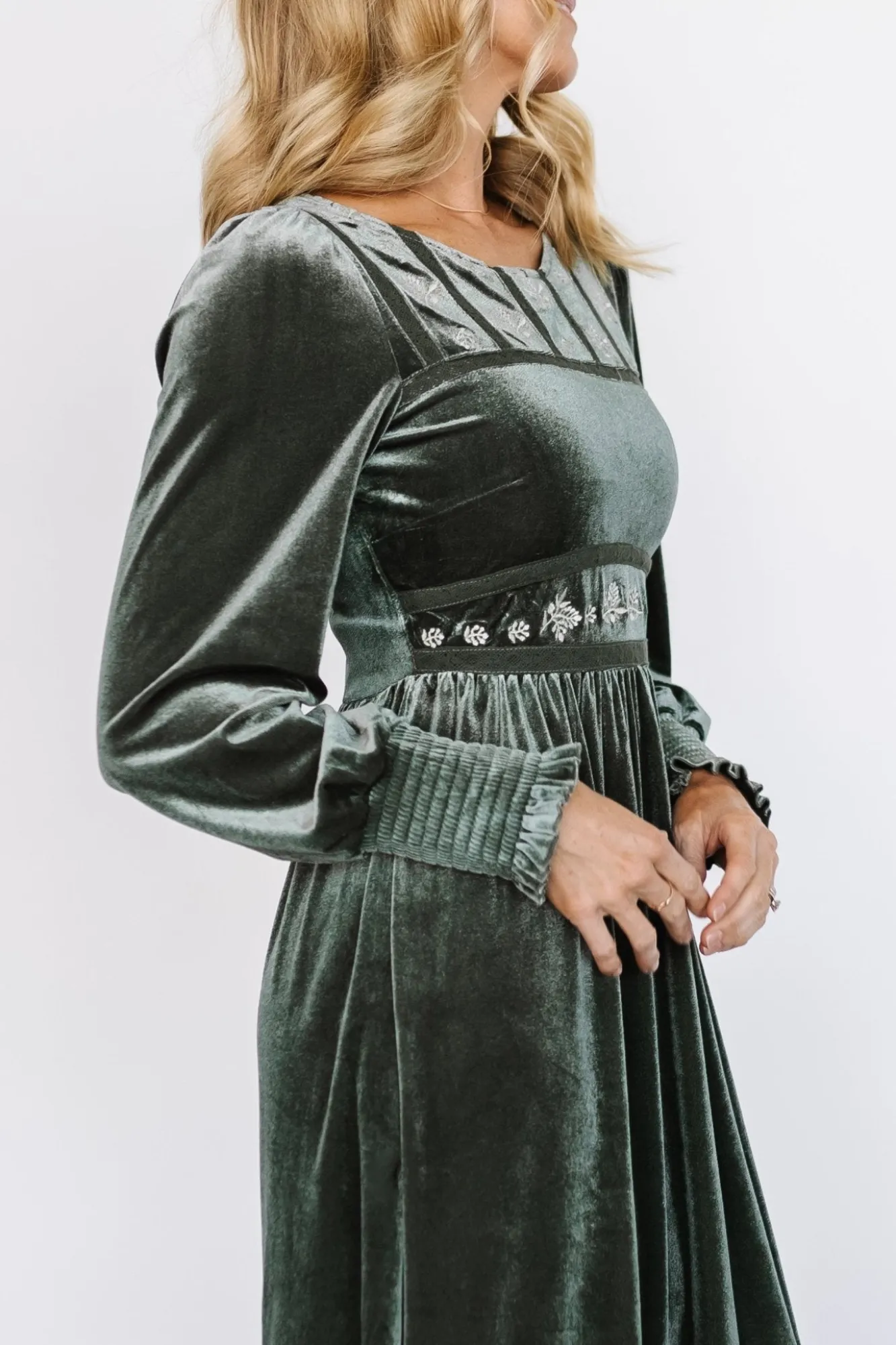 Baltic Born Ingrid Velvet Maxi Dress |