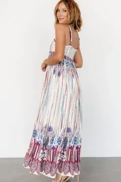 Baltic Born Ivania Tank Maxi Dress | Cream Multi