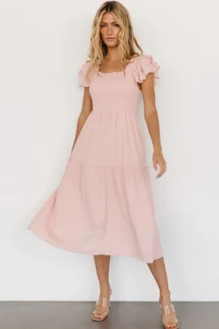 Baltic Born Jacie Smocked Midi Dress |