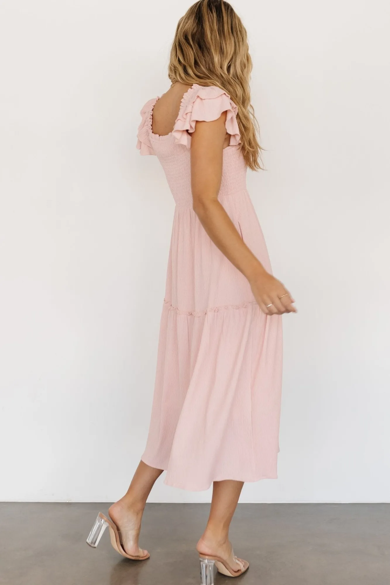 Baltic Born Jacie Smocked Midi Dress |