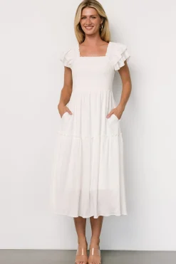Baltic Born Jacie Smocked Midi Dress |