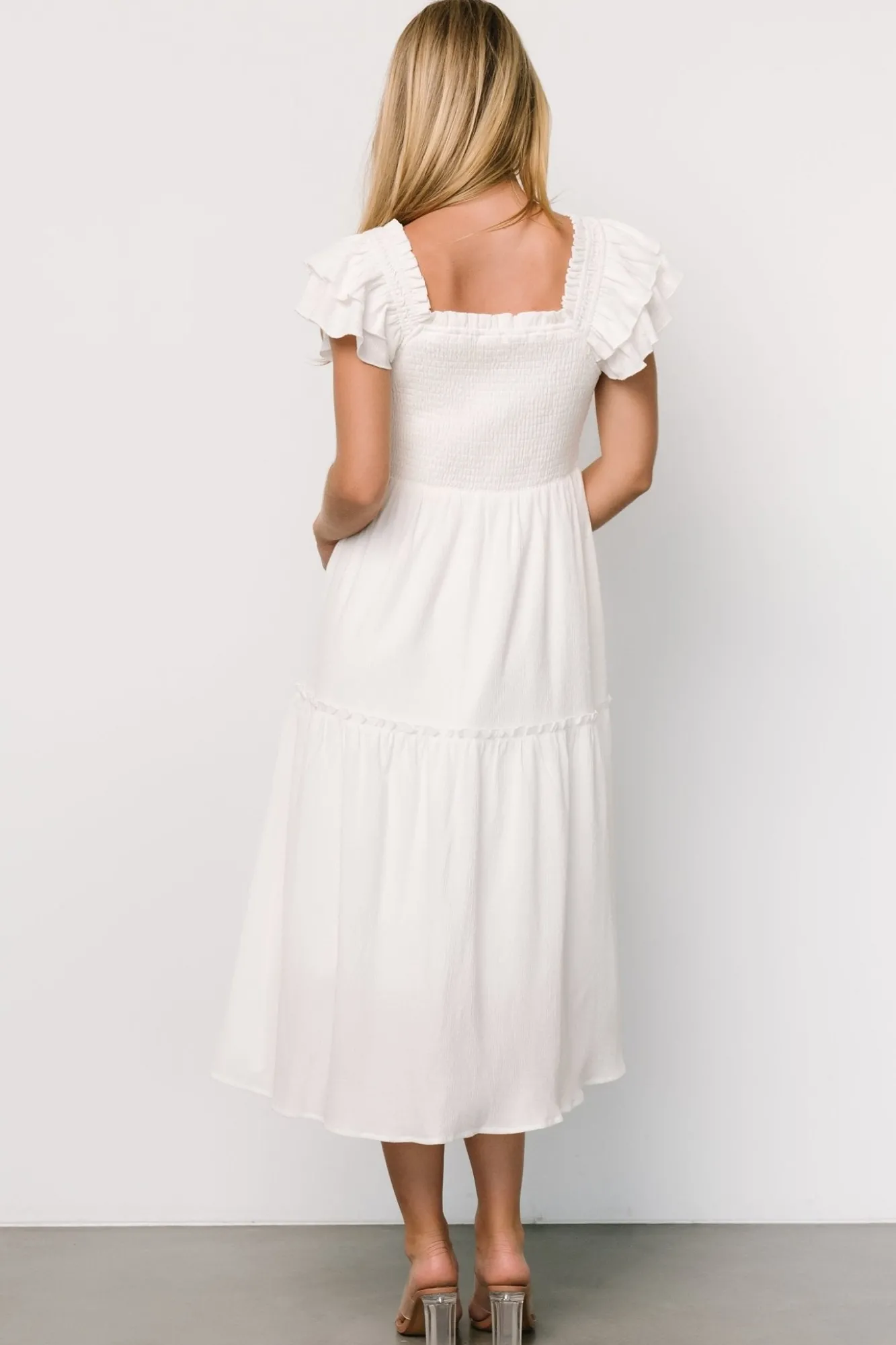 Baltic Born Jacie Smocked Midi Dress |