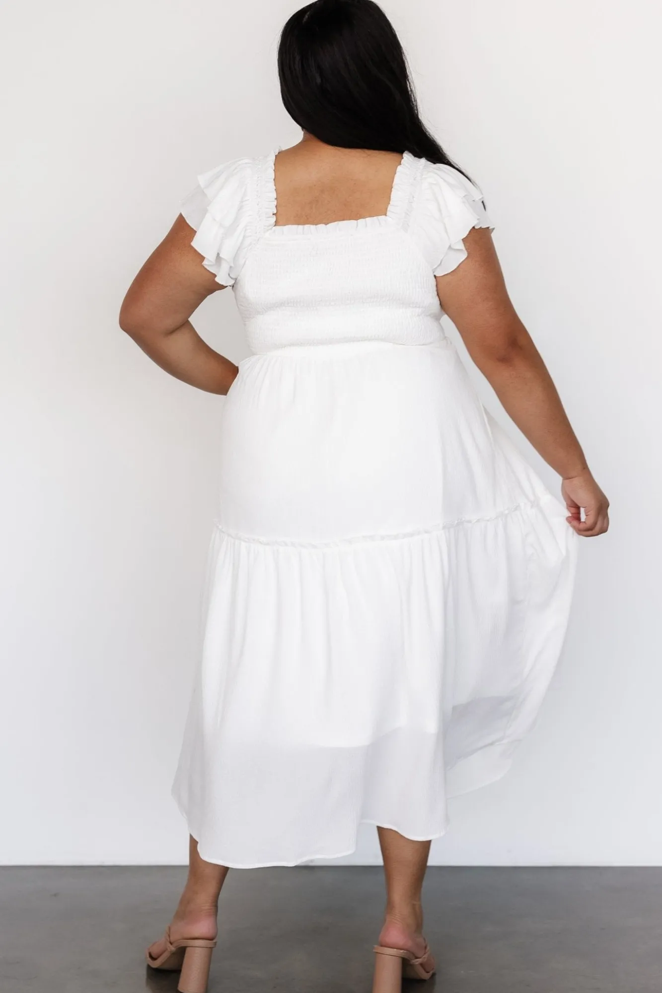 Baltic Born Jacie Smocked Midi Dress |