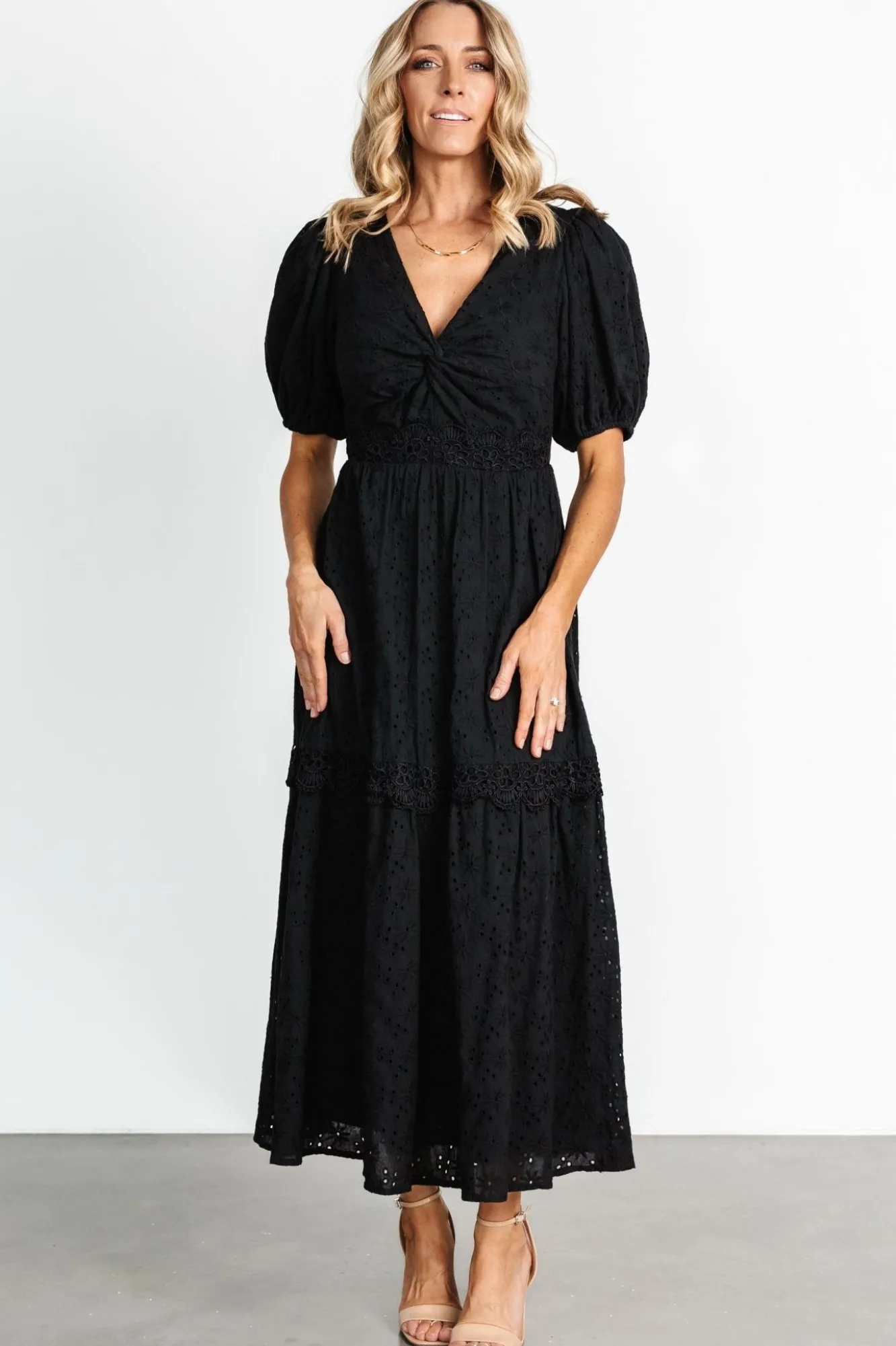Baltic Born Jackie Eyelet Maxi Dress |