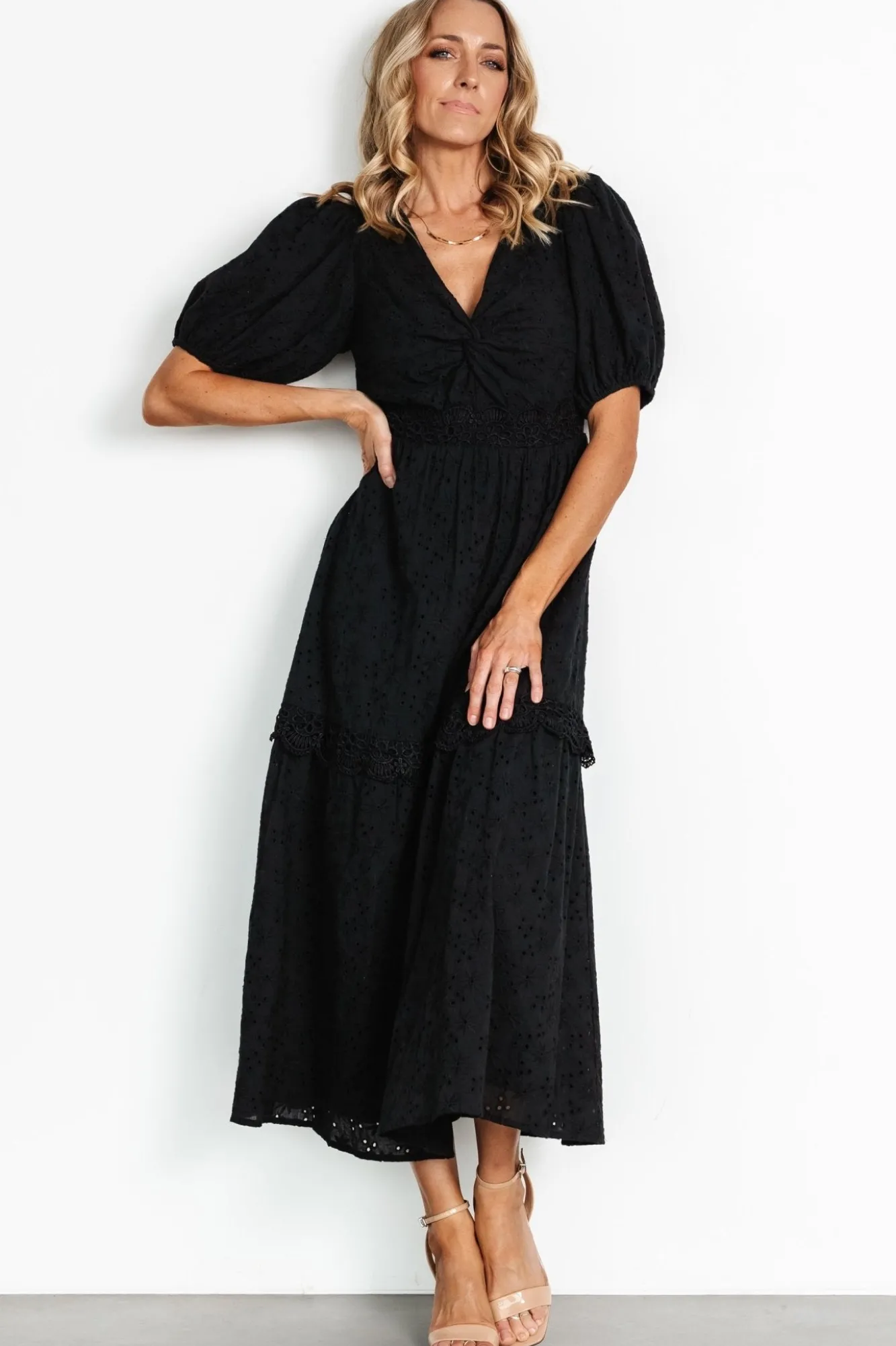 Baltic Born Jackie Eyelet Maxi Dress |