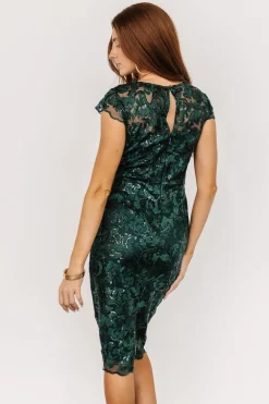 Baltic Born Jacqueline Embossed Midi Dress |