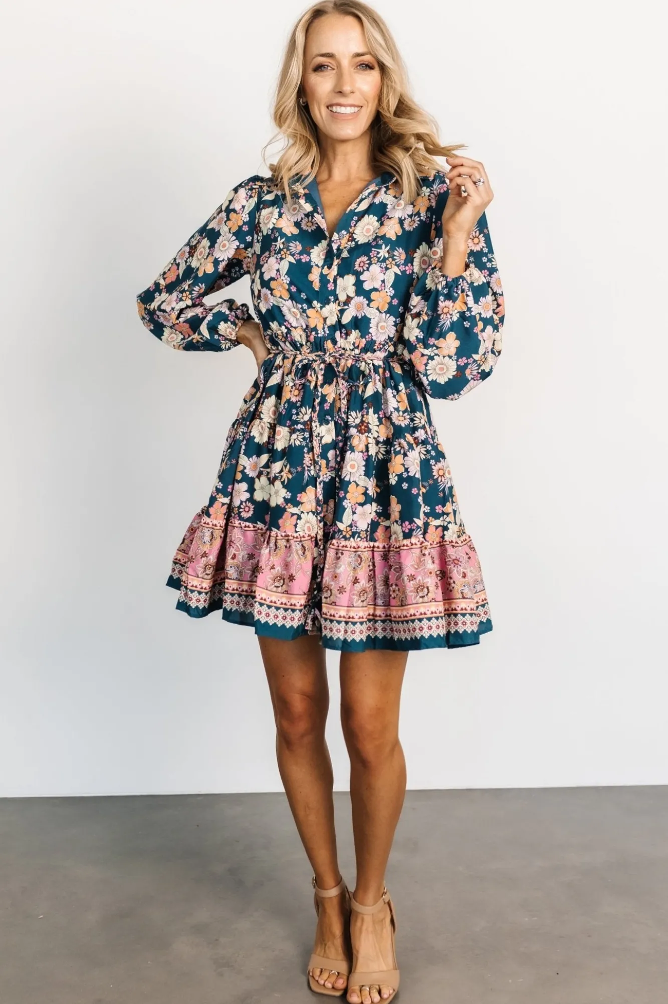 Baltic Born Jane Short Dress | Jade Multi