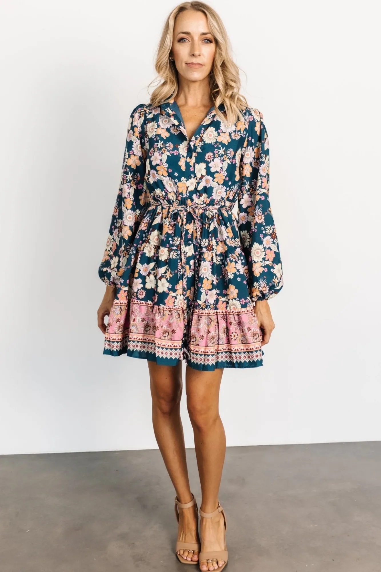 Baltic Born Jane Short Dress | Jade Multi